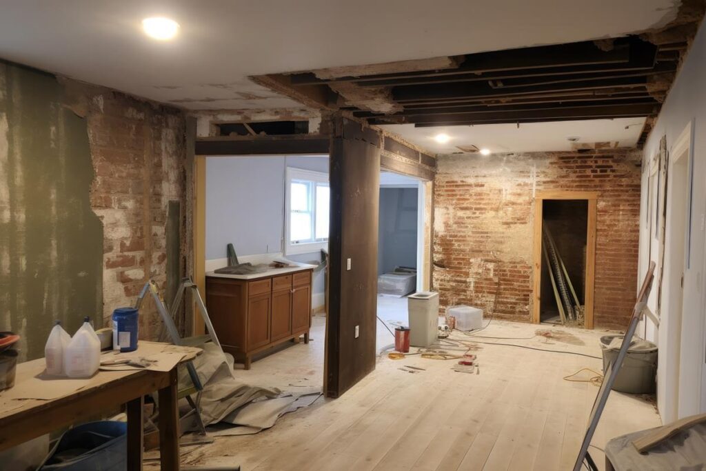 renoviranje kuhinje u toku